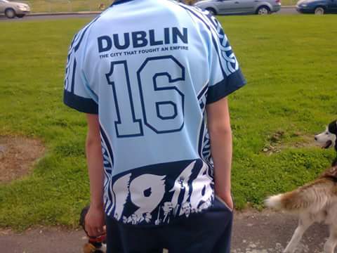 marshleon's tweet photo. #KnowYourDubliners #AllIreland #Champs #SamIsHome  #UpTheDubs 💪💪💪 https://t.co/377yibKeqy