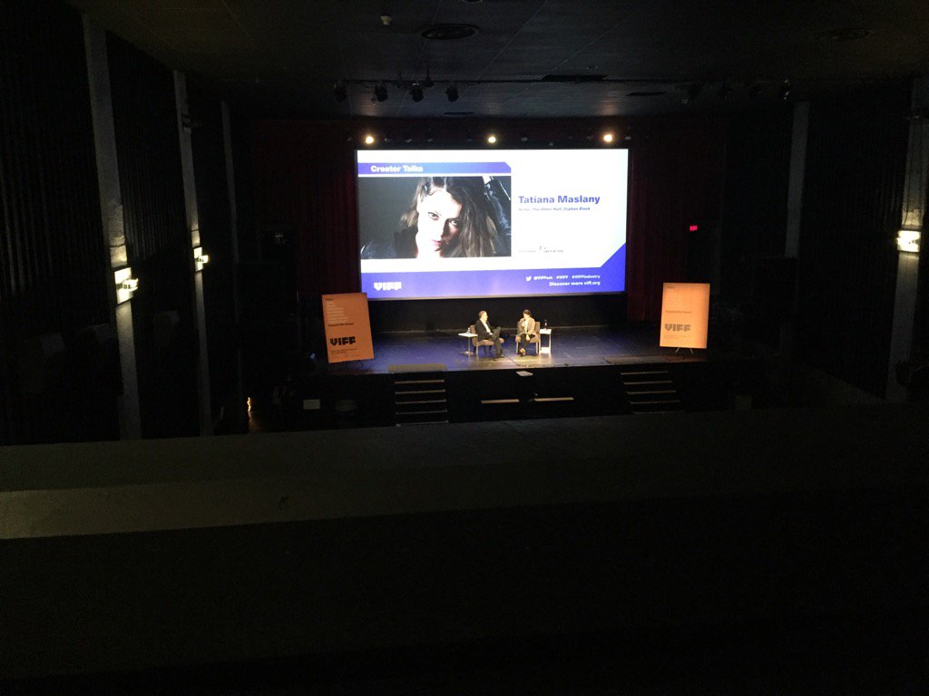 C_A_Jarvis's tweet photo. Loving Tatiana @VIFFest !! https://t.co/1GVWGpKexO