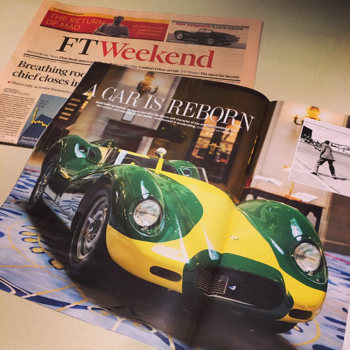 ListerCars's tweet image. Such a fantastic write up in the @FinancialTimes @htsi @FT magazine today. #wow #ft #howtospend it