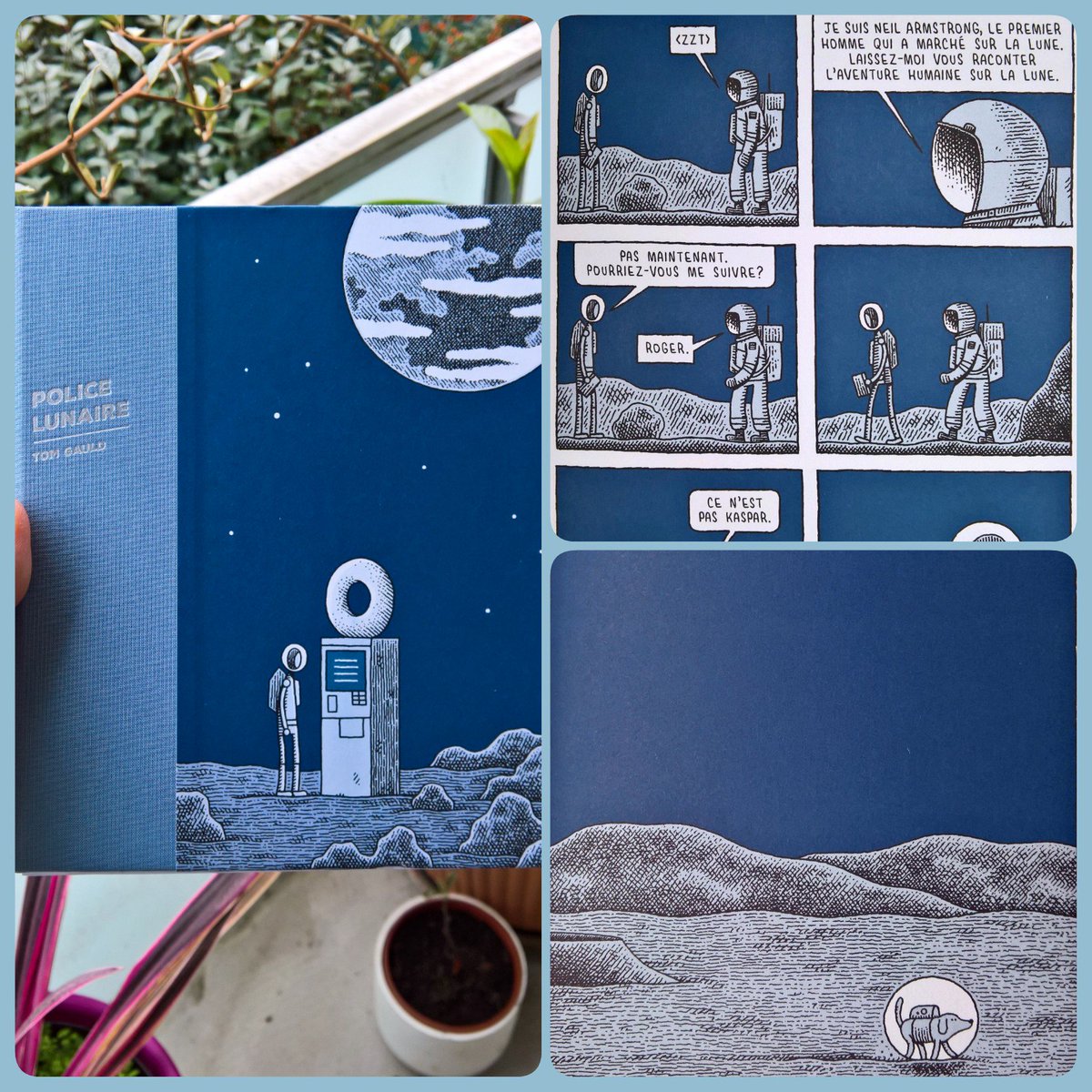 Une petite perle touchante-belle-lunaire-mélancolique de @tomgauld, à paraître chez @editions2024 le 22 Octobre!