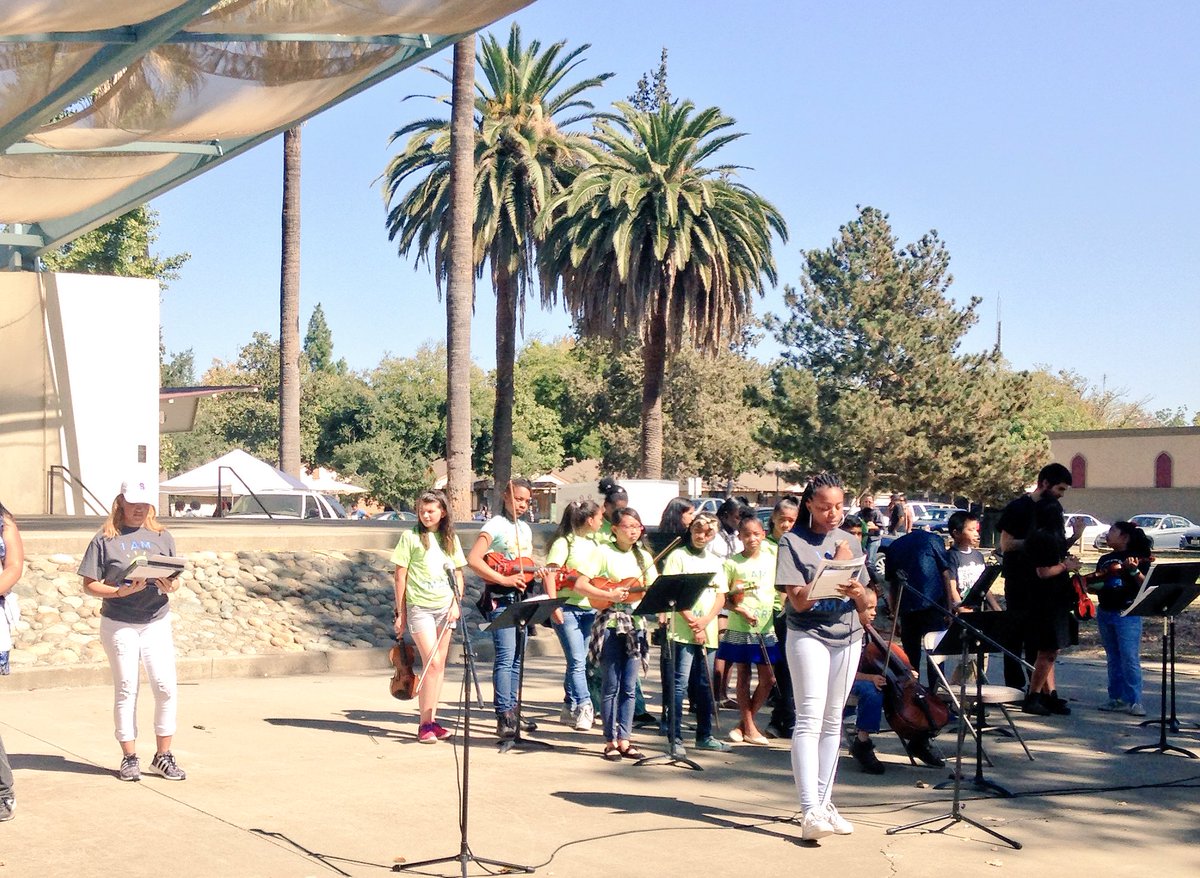 WayUpSac's tweet image. We're at McClatchy Park right now, celebrating our schools! #celebrateoakpark