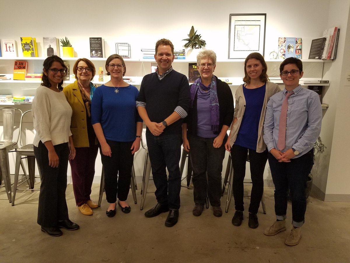 The CCD team - 7 people- standing for a group photo.