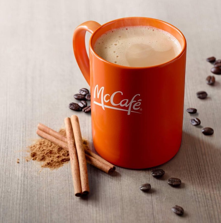 MyIllinoisMcD's tweet image. Keep calm and drink a McD&apos;s @McCafé Pumpkin Spice Latte. #PSLtime