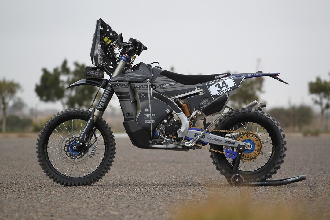 The heavily updated #Yamaha #WR450F Rally machine is set to take on the <a href="/NpoRallye/">NpoRallye</a> #RallyeOiLibyaMaroc this week #RevsYourHeart