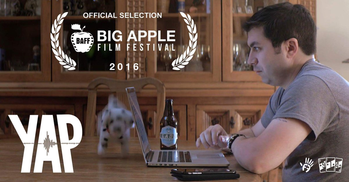 sboghoss's tweet photo. Congrats to @benfraternale and @TomSelenow for our film #YAP being accepted to the Big Apple Film Festival this November!
#grateful #Actor https://t.co/Ybw6qolOn0