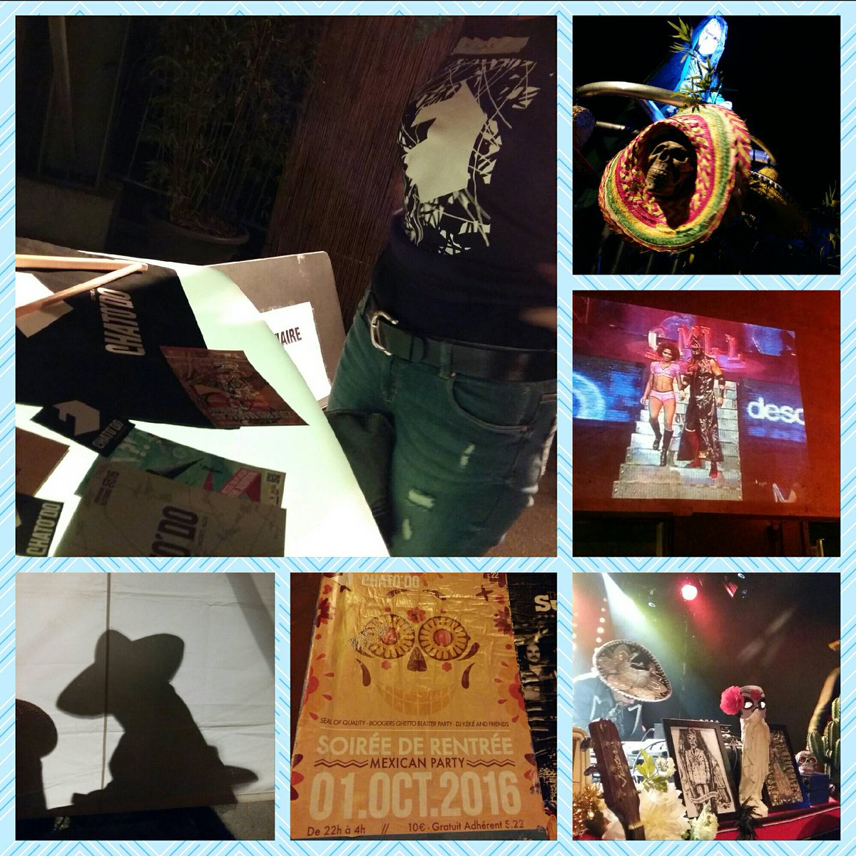 Gorbo22's tweet photo. En direct de la soirée d'ouverture du #chatodo #blois #mexicanparty #caramba #catch #tequila #mescal #sombrero https://t.co/0tKe2wzqqn