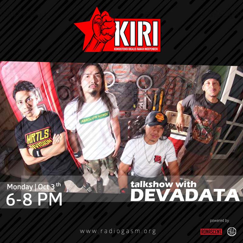 ronascent.biz (@ronascent) on Twitter photo #KIRI is back! besok senin gilirannya ngobrol2 bareng <a href="/DEVADATA_HC/">DEVADATA OFFICIAL</a> yg bakal tur di Singapura & Malaysia. Stay tune only on @radiogasmorg! #KIRI is back! besok senin gilirannya ngobrol2 bareng <a href="/DEVADATA_HC/">DEVADATA OFFICIAL</a> yg bakal tur di Singapura & Malaysia. Stay tune only on @radiogasmorg!