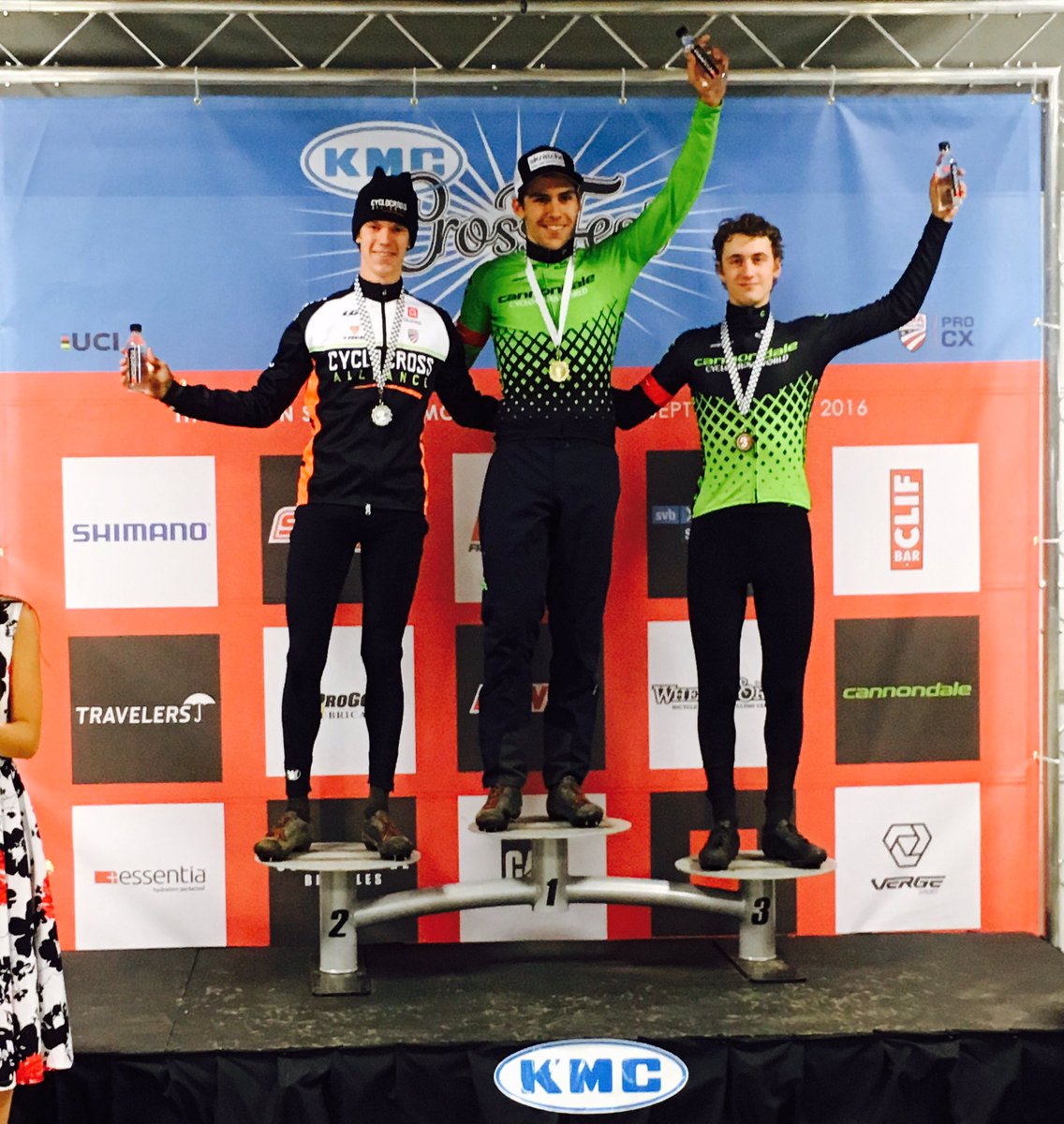 USACyclingProCX's tweet image. .@kmccrossfest U23 Elite C1 Men&apos;s Podium: @curtisjwhite @spencercx1 @CooperWillsey #ProCX