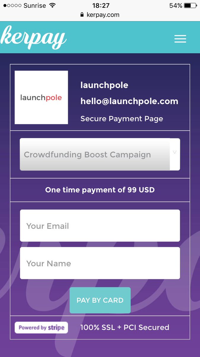 launchpole's tweet photo. Our #kerpay secure payment page: https://t.co/hud9GTLxmH https://t.co/gCvK86J59h