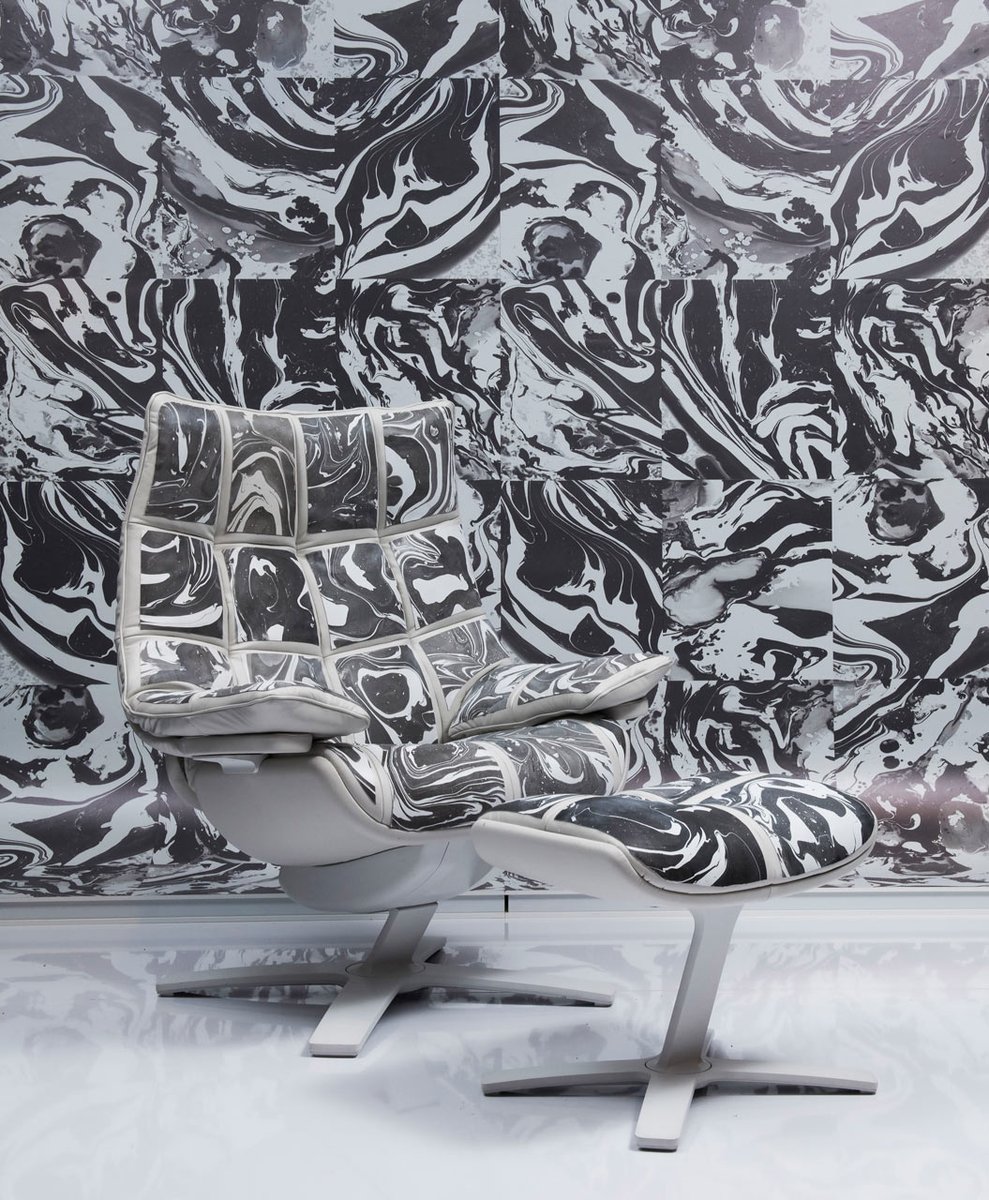 designmilk's tweet photo. 3 Pattern Designers Re-Think Natuzzi’s Re-vive Chair https://t.co/3300shyttL https://t.co/1l2DJfYDc6