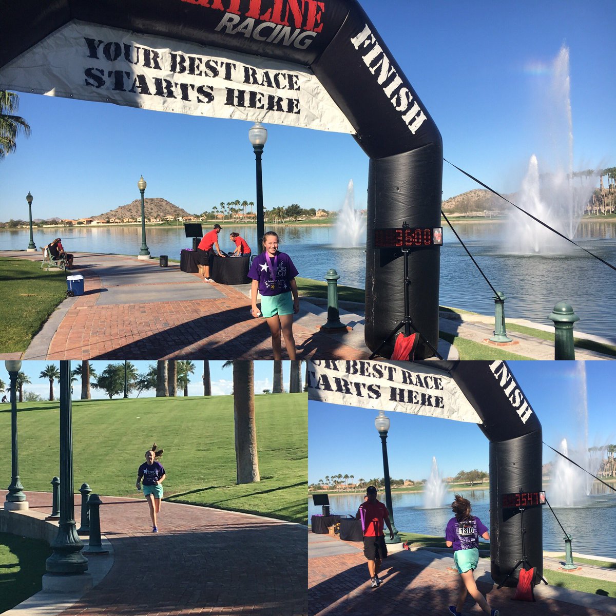 My niece finishing strong!  #Strides4CJD #CureCJD #CJDFoundation <a href="/StartLineRacing/">StartLine Racing</a> <a href="/CJDFoundation/">CJD Foundation</a>