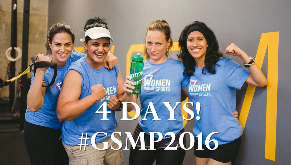 SportsEmpower's tweet photo. #4Days until #GSMP2016! Learn more about the program: https://t.co/HV7KjHwbAX #empowerwomen #sportsdiplomacy https://t.co/K468kTdFxC