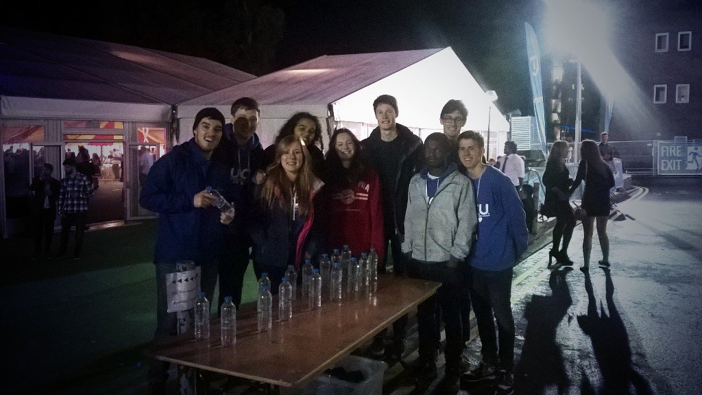 SwanseaCU's tweet photo. Another night and lots more water #FreshersBall #SUF16 #CUinSwansea @SwanseaUnion #DrinkLessEnjoyMore https://t.co/EL8zDBbfAo