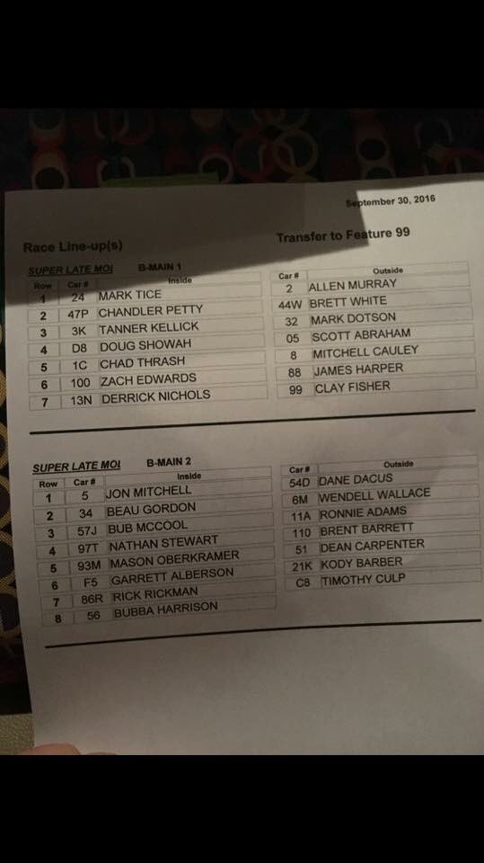 BubMcCool's tweet image. Gumbo Nationals top 16 from heats and bmain lineups