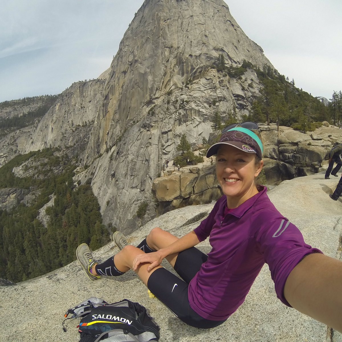 M_Z_V's tweet photo. On top of the work in #Yosemite. Love this place!! Video link here https://t.co/V7ZT3t6DXF   #hiking #adventure #explore #nevadafalls https://t.co/4hD0aBUdAk