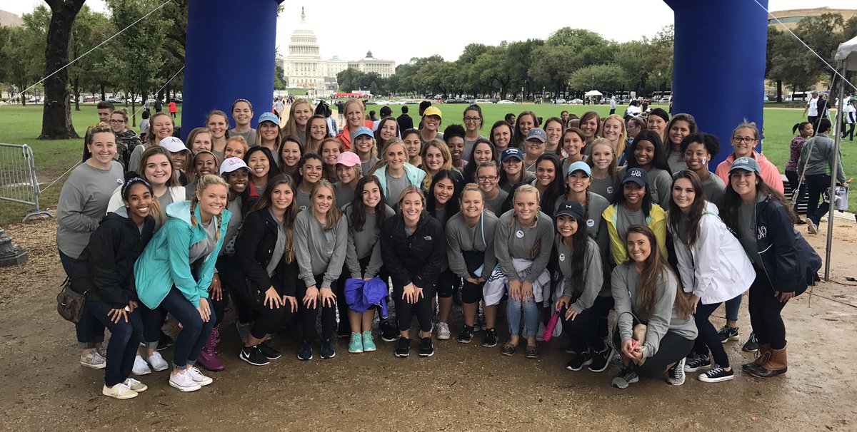AXiD_ODU's tweet photo. Our sisters &amp; new members had so much fun sponsoring the D.C. Walk today for Autism Speaks! Great job ladies ✨💙#xiodu #autismspeaks https://t.co/pF5BvEDmYg