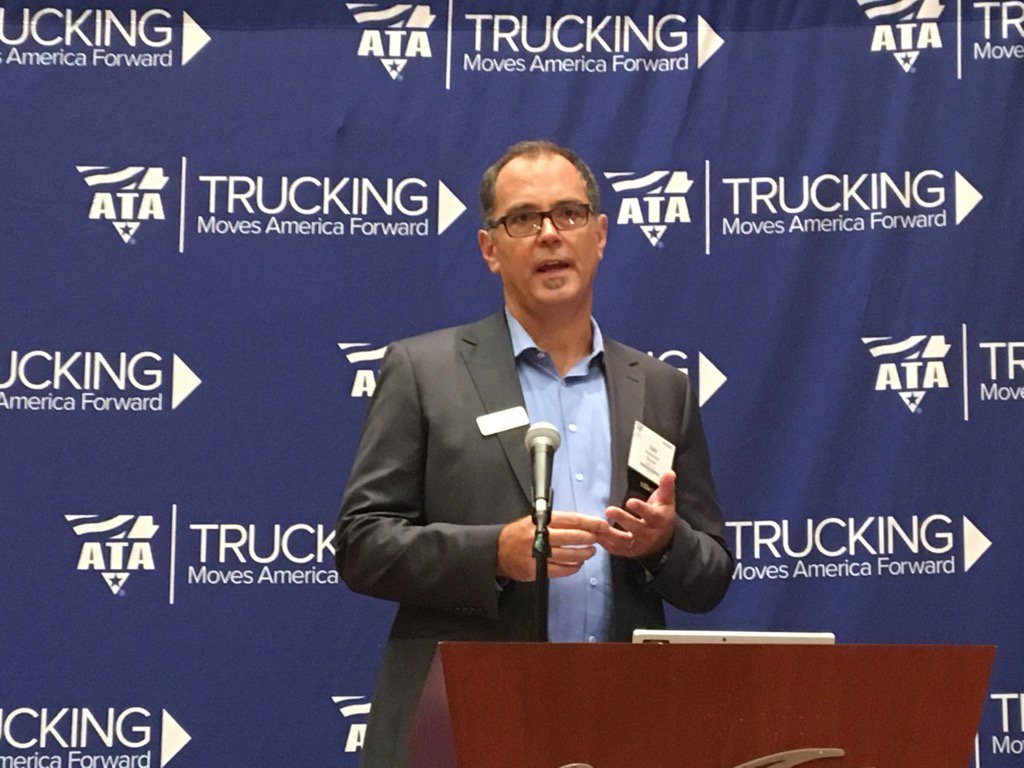 SethClevenger's tweet photo. .@zonarsystems President Ian McKerlich kicks off company's press briefing at #MCEVegas. https://t.co/j76Gns4jkj