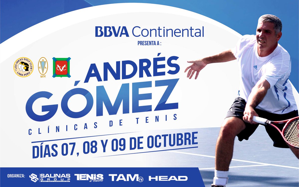 Tenisalmaximo's tweet photo. La próxima semana en Lima con el campeón del Roland Garros...@AndresGomezGogo @kennycastrog @pfernanp @jneyrago @rescalanteleon https://t.co/fHP1JfxF1x