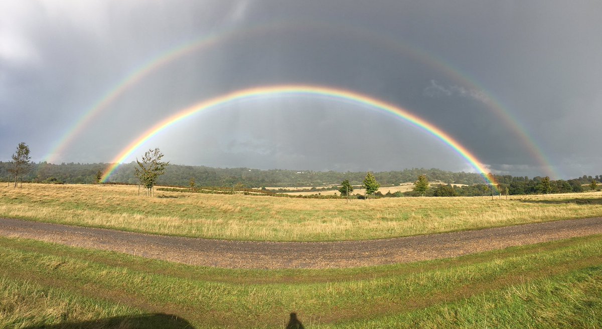 After a days shooting in the rain <a href="/themajorseries/">The RBL Major Series</a> with <a href="/MyBibNumber2/">MyBibNumber</a> this is what popped up to see us off.