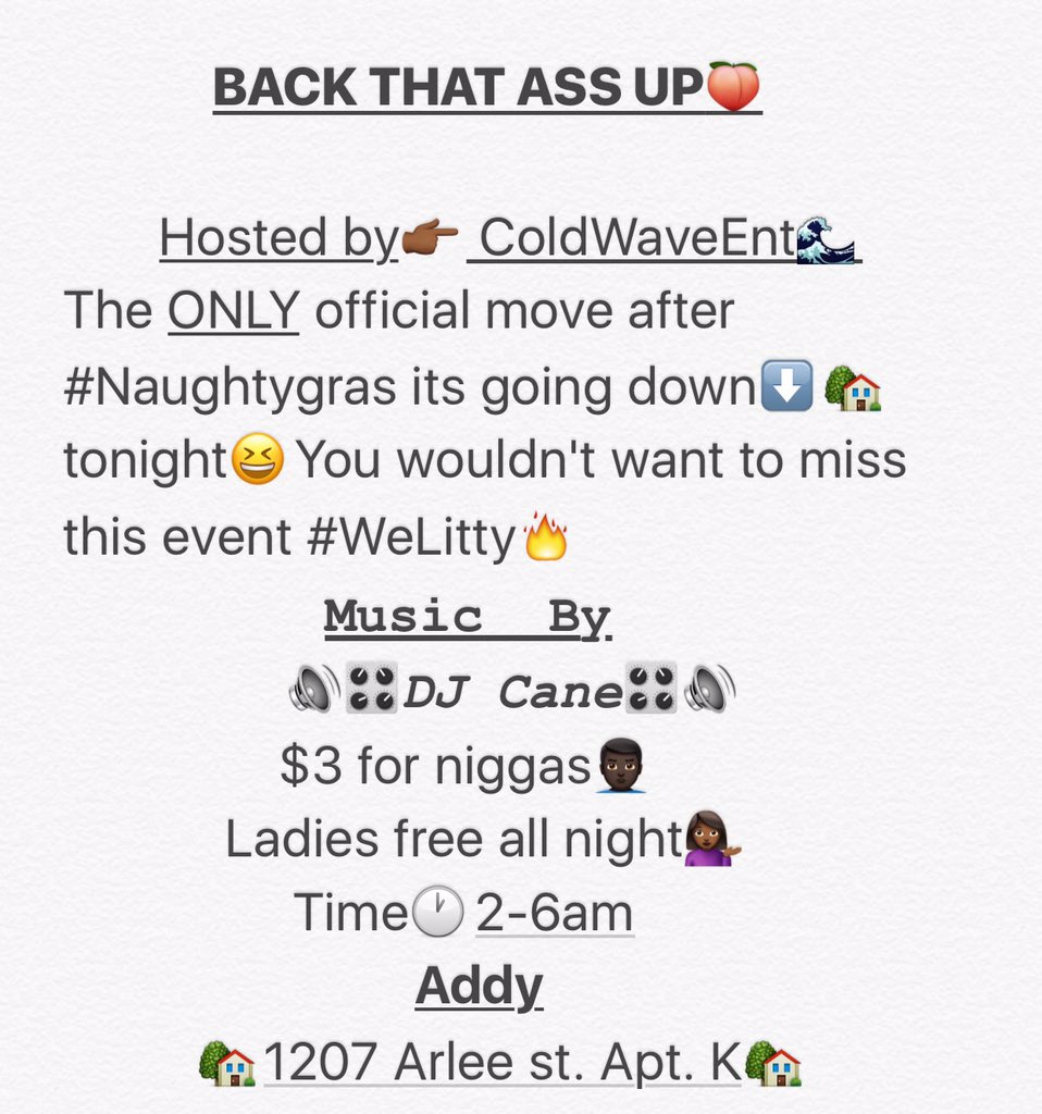 ColdWaveEnt's tweet photo. @MahoganyANT https://t.co/nIrrdpTytg
