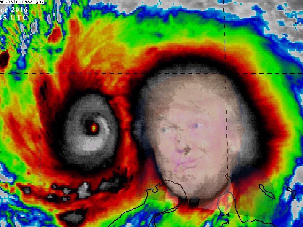 tjthunder's tweet photo. Maybe it's just his year?
#HurricaneMatthew #Matthew
@realDonaldTrump
#secondhead https://t.co/ZJThQxwBKZ