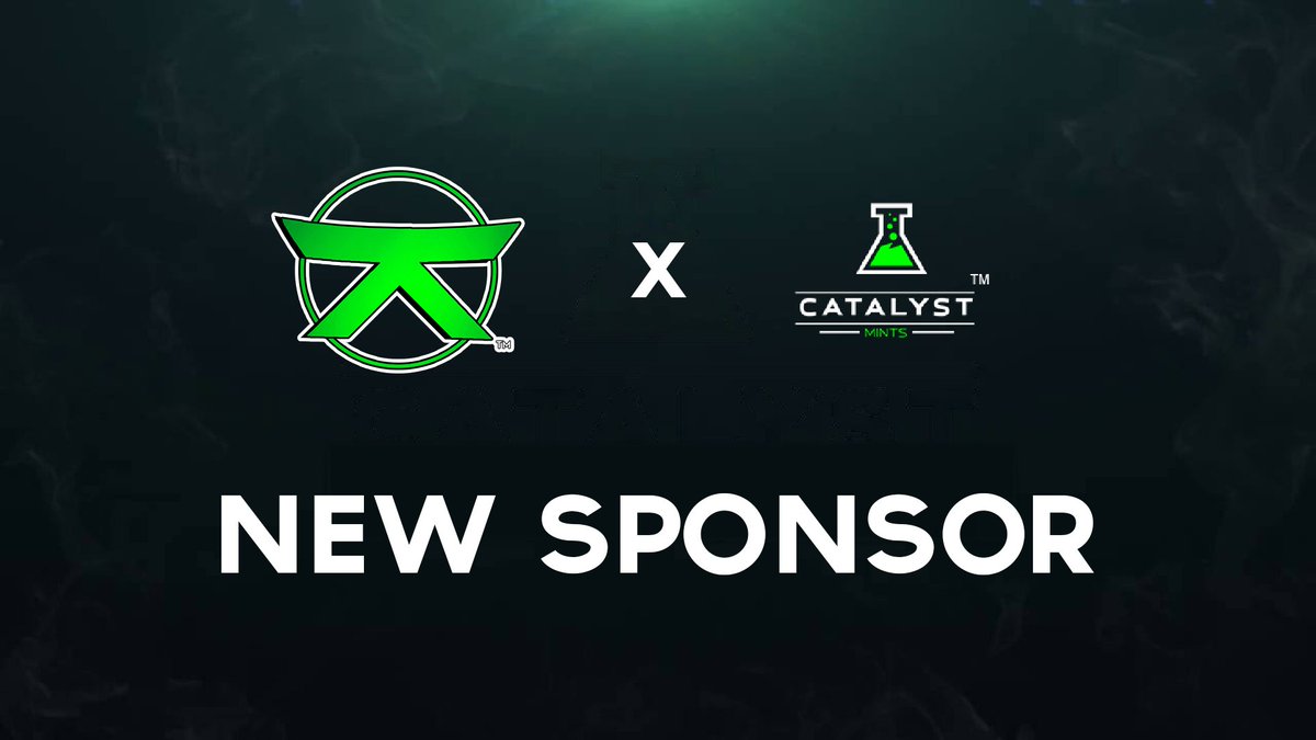 KriblerGaming's tweet photo. We are proud to announce that we are now sponsored by @CatalystMints ! #TheFamInBlue x #CatalystMasterminds https://t.co/cG2uJBVy1F https://t.co/k463OqBq6Y