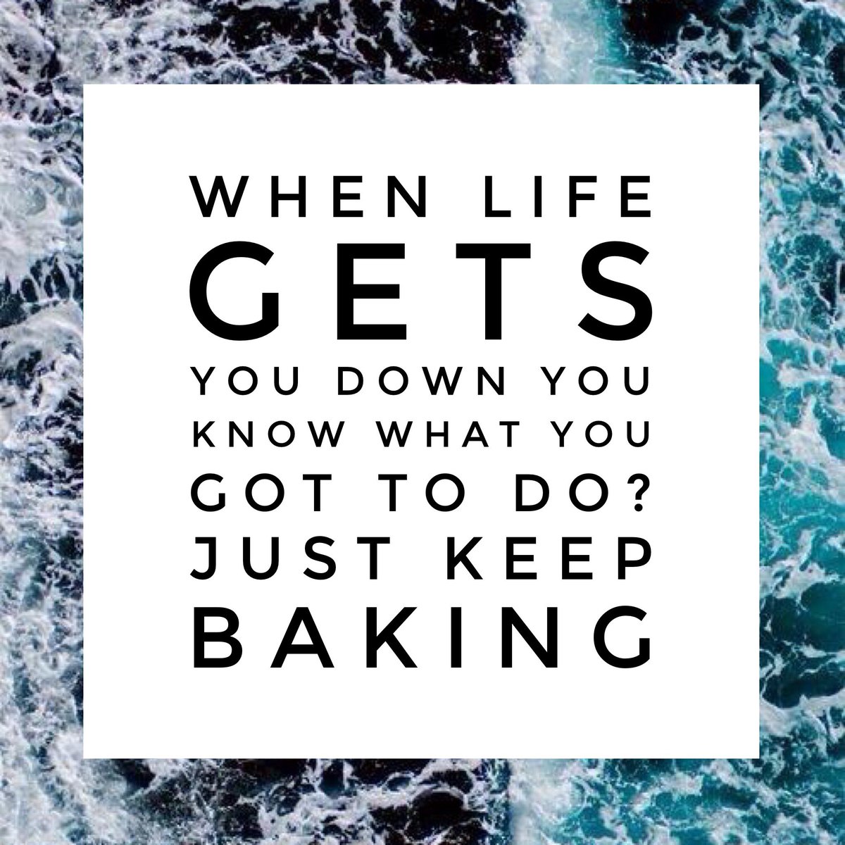 JKBaking's tweet image. When in doubt bake it out #justkeepbaking #cupcakes