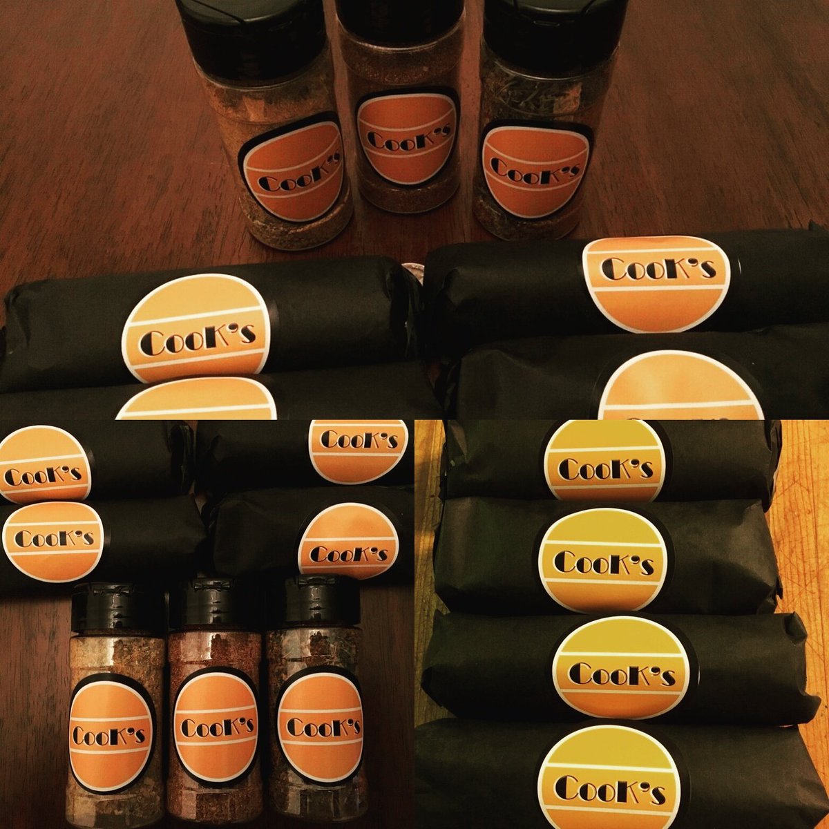 Packaged and ready to go #cookscondiments
#startcookingwithcooks
#cookingwithcooks
#ribrub
#nosaltseasoning
#allpurposeseasoning
