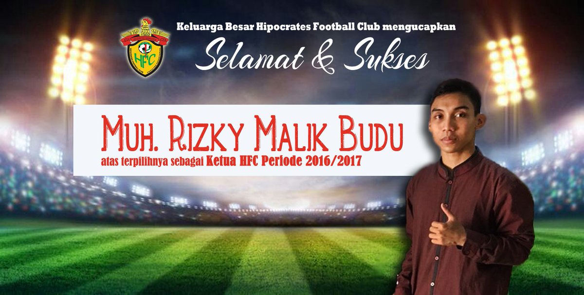 Selamat mengemban amanah kanda 🙏
#hipocratesfootballclub
#latihanyuk