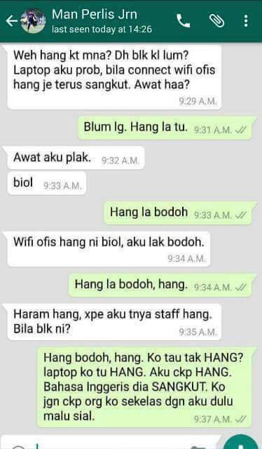 sidchan's tweet photo. Masalah komunikasi yang hanya orang utara ja faham, sebab tu kena berfikiran terbuka dan tenang. LOL https://t.co/rn6XivKGqG