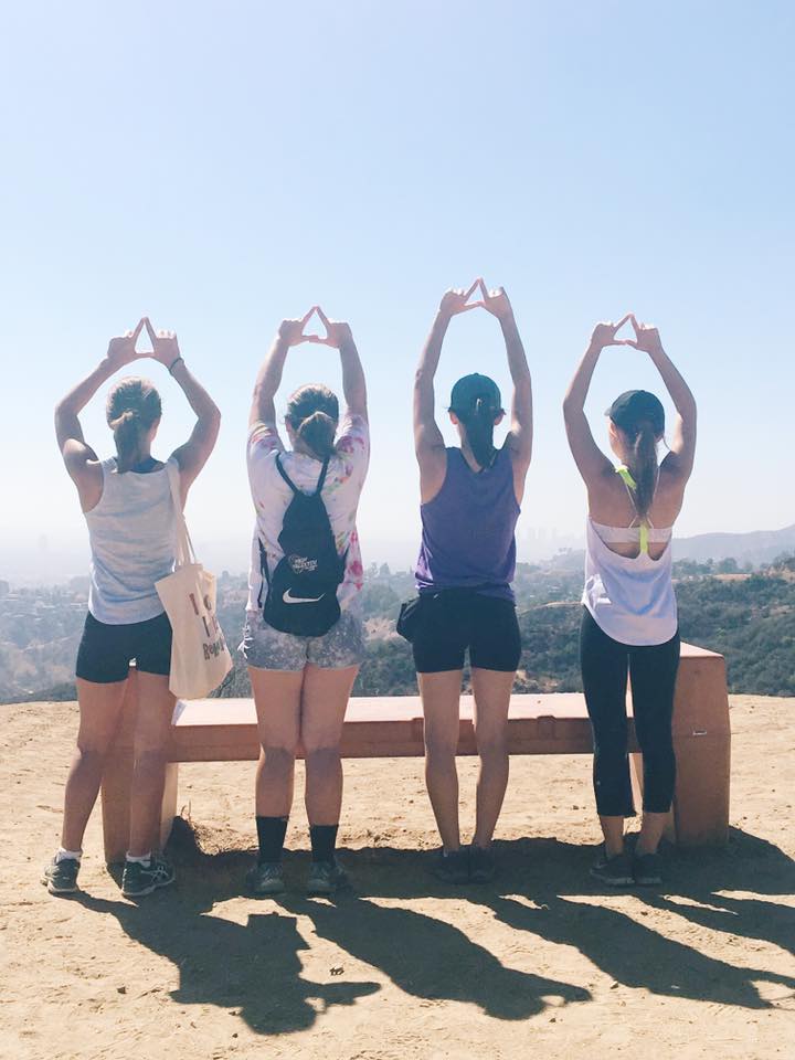 LMUTriDelta's tweet photo. Our sisters had an amazing time doing the Hollywood Sign Hike this morning! #LMUTriDelta https://t.co/hIddMz8AOe