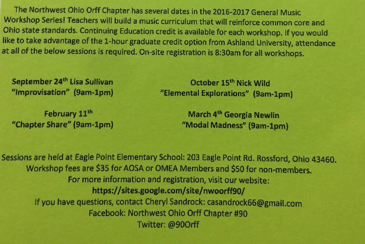 Do you have all of our workshop dates on your calendar!? You don't want to miss what we have planned for you this year!
