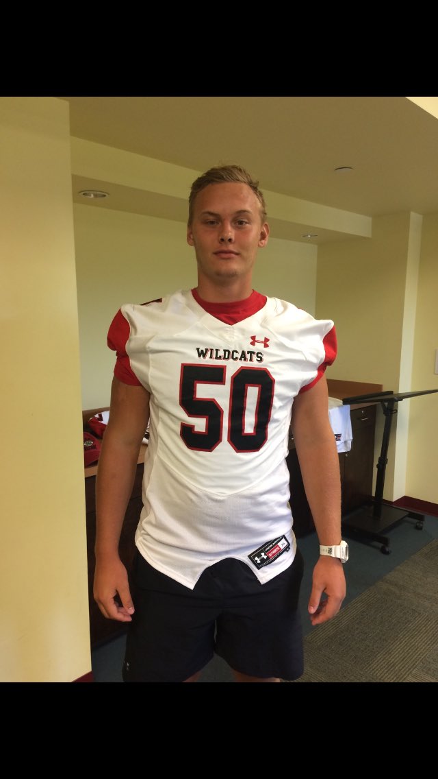 Had a great visit to Davidson college today! @DCFootball_Cats #CatsAreWild #ClimbTheMountain