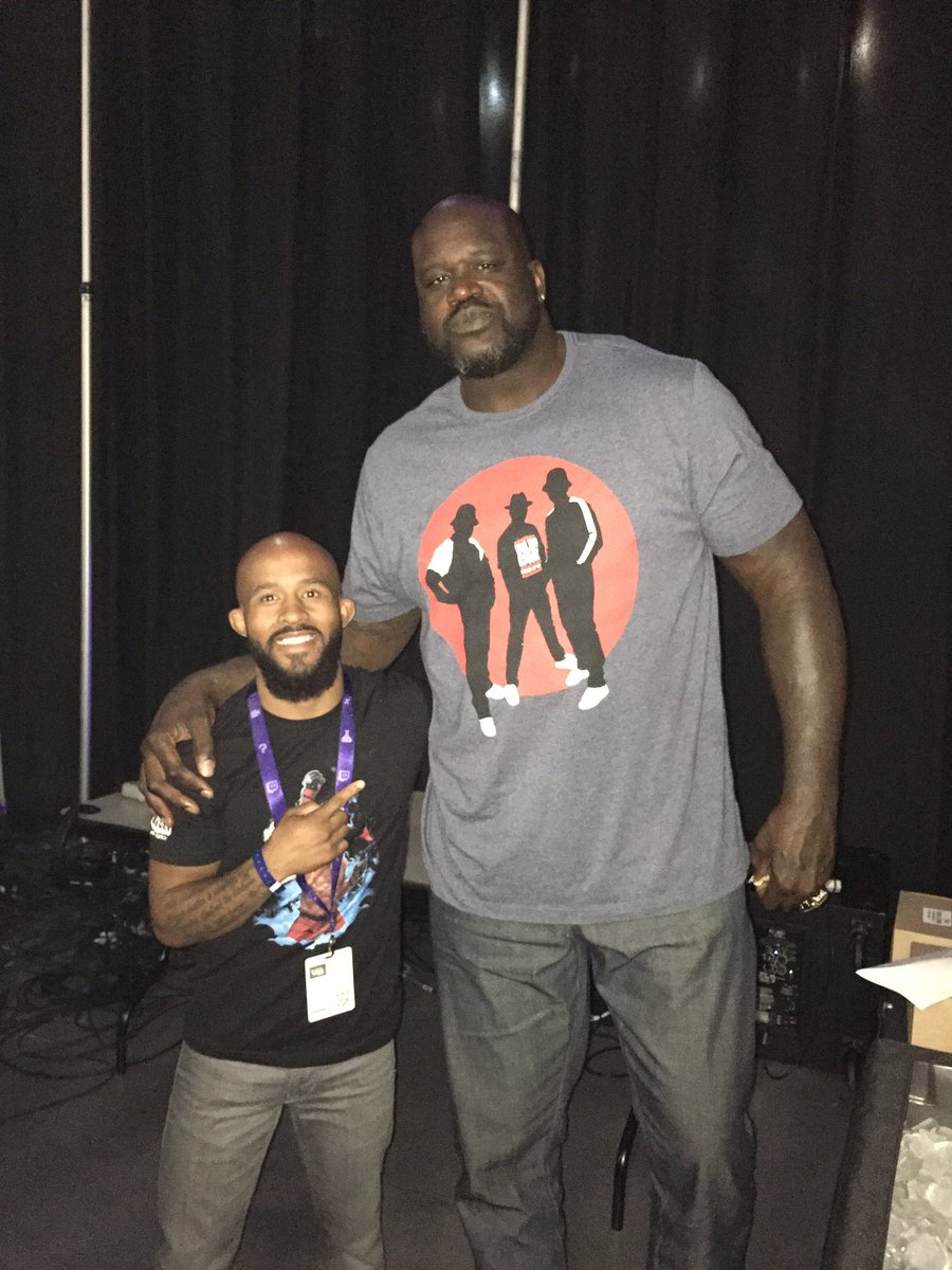 Mighty Mouse and Shaq (pic) .