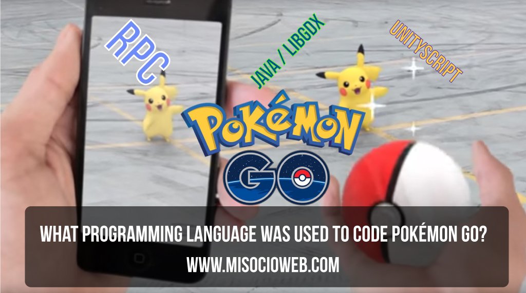 internetespoder's tweet photo. https://t.co/2zbg5Y8BjL WHAT PROGRAMMING LANGUAGE WAS USED TO CODE POKÉMON GO? #technology #software #java #pokemonGO #pokemon #JavaScript https://t.co/8ZFVQzIYQh