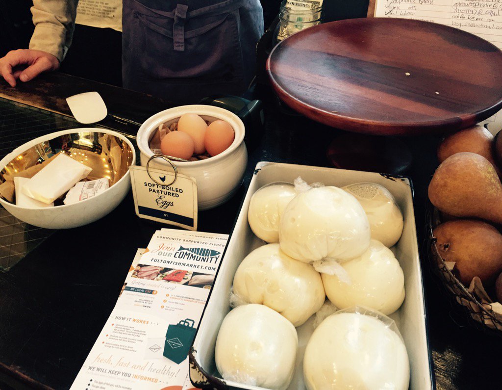 New impulse buys at checkout <a href="/CampbellCheese/">Campbell Cheese</a>: NOTsugar but pastured eggs, pears, cheese, fish CSA. This is #foodcare