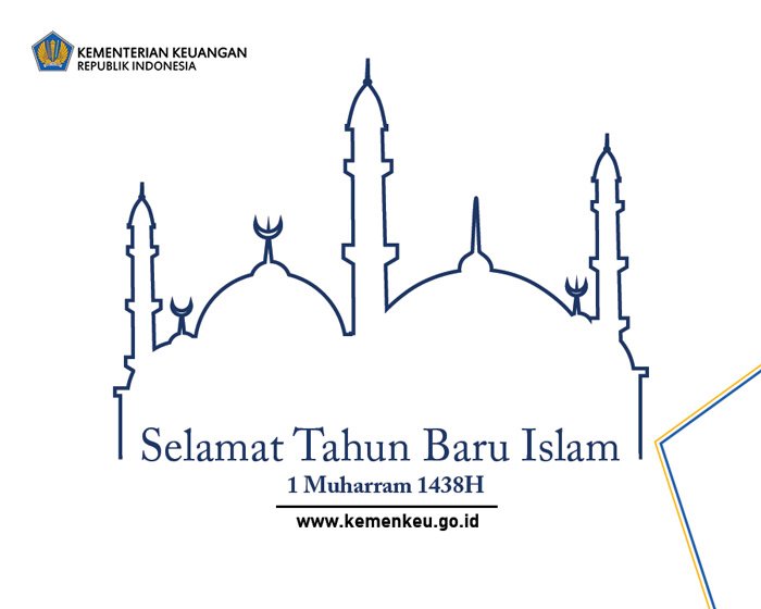 Kami mengucapkan Selamat Tahun Baru Islam 1438 H. Semoga berkah dan selalu berhijrah dalam kebaikan.
