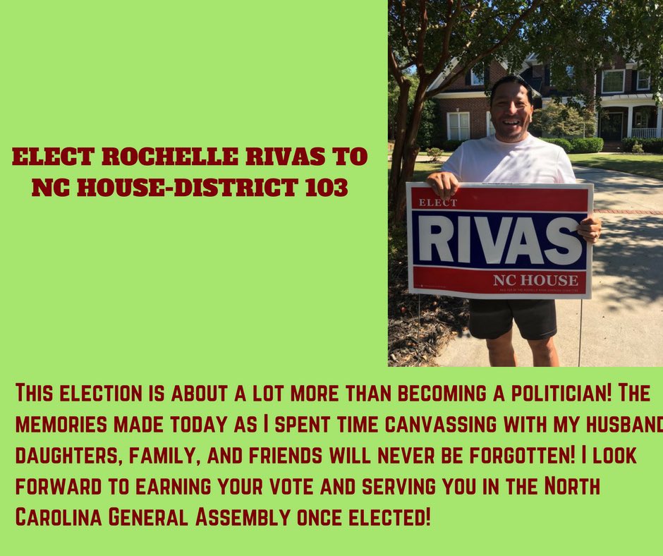 NCTWEETY70's tweet photo. ELECT ROCHELLE RIVAS @TownofMatthews @TownofMintHill @minthilltimes @jamesptaylor @MatthewsncCOC @mbarberWSOC9 @theobserver @wsoctv @WNCN https://t.co/jxAE41DTdR