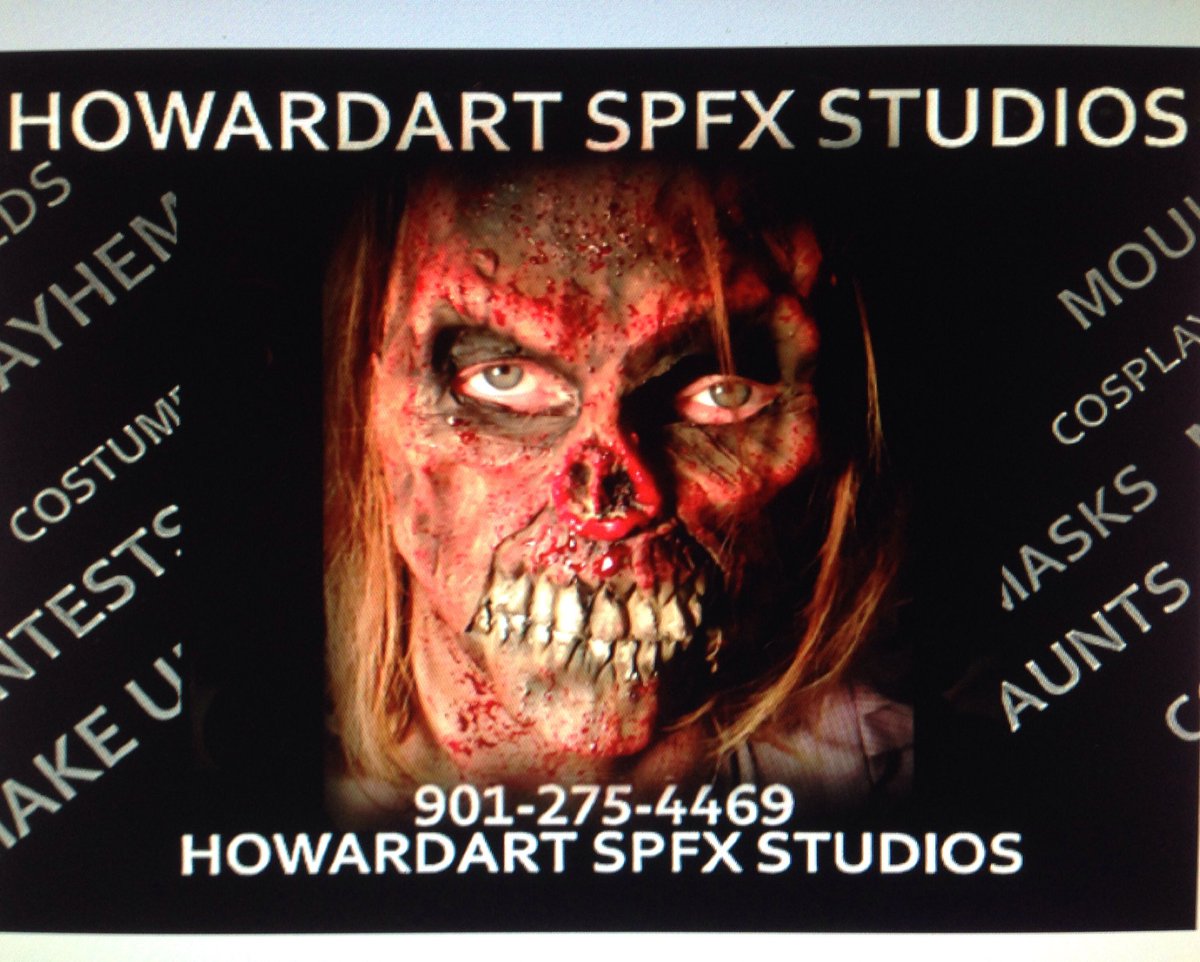 HowardartStudio's tweet photo. #spfx #901 #memphis #specialeffectsmakeup #howardartstudios #aghoward #halloween #halloweenmakeup https://t.co/YdYoIimSXq
