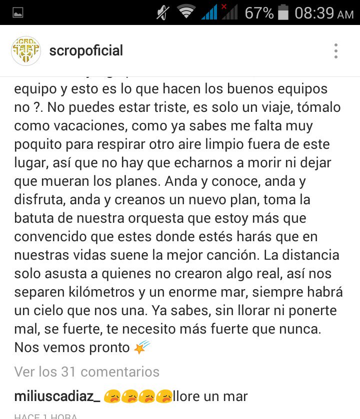 Miliuscadiaz_'s tweet photo. leanlo.. Eres grande @ScropOficial https://t.co/biUZySE5gK