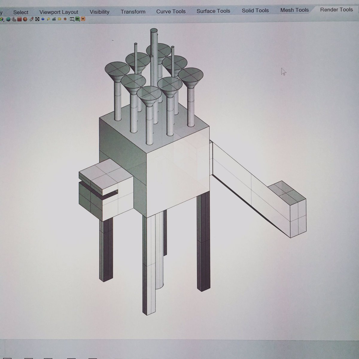 amyloydesign's tweet photo. Digital 3D model. Done β
#arch121 https://t.co/uD8jq1OWNp