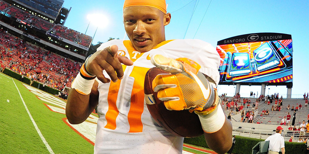 Tennesse QB Joshua Dobbs calls Hail Mary win the type of 'stuff you dream about.' | theScore