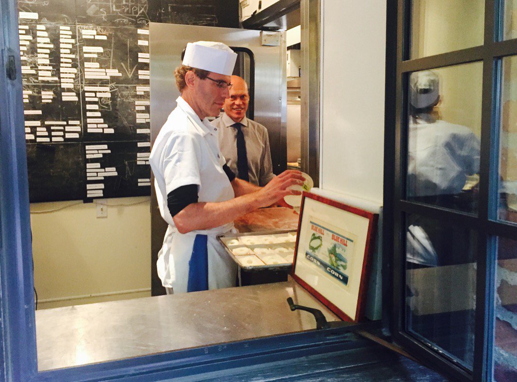 @chefdanbarber dishes up real fast food <a href="/nytfood/">NYT Food</a> 2016 Food For Tomorrow