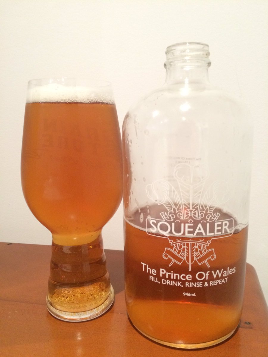 Ready for GF kickoff.  The Angry @$#% XPA from <a href="/akashabrew/">Akasha Brewing Co.</a> Squealer refill picked up from <a href="/princebottlo/">Prince Of Wales</a>  Really good hoppy brew.