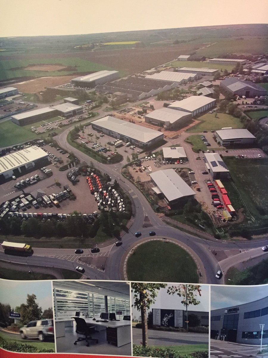thebhub's tweet image. Here's the arial view of @GrovemereP Lancaster Way business park in Ely which we just mentioned on the show...#ely #business