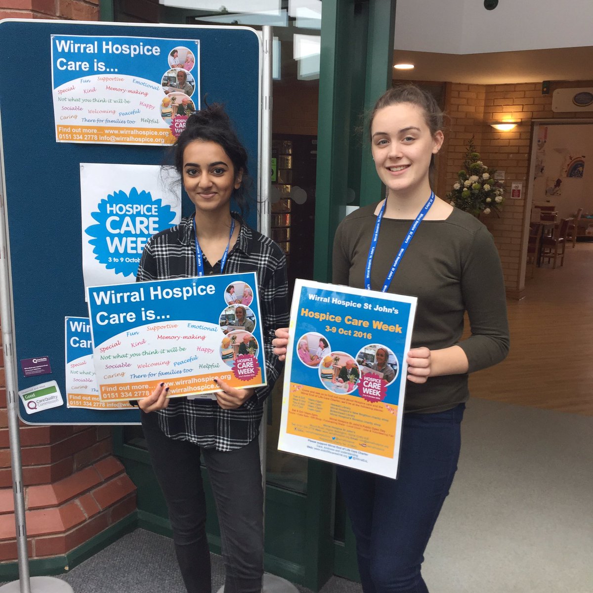 wirralhospice's tweet photo. #hospicecareweek Wirral #hospicecare is... #manythings visit https://t.co/uyYMaFCfWa @hospiceuk #youngvolunteers https://t.co/uQZ6z5rzlH