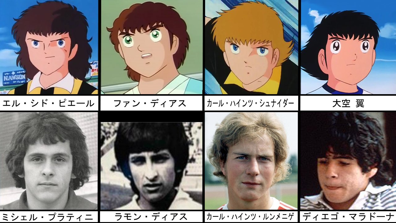 Uzivatel 星神雷空 Na Twitteru キャプテン翼の登場人物のモデル キャプテン翼 キャプ翼 Captaintsubasa Capitantsubasa Oliverybenji Supercampeones Diegomaradona Maradona Anime アニメ T Co Eunzq9vtpm Twitter