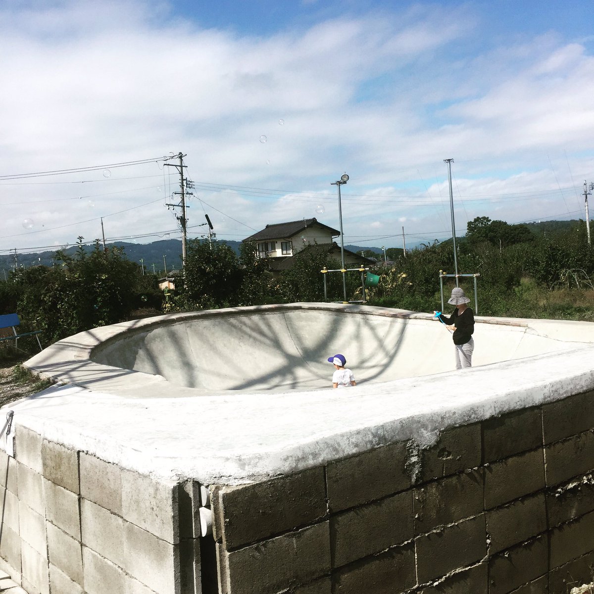 久しぶりに晴れのtochka