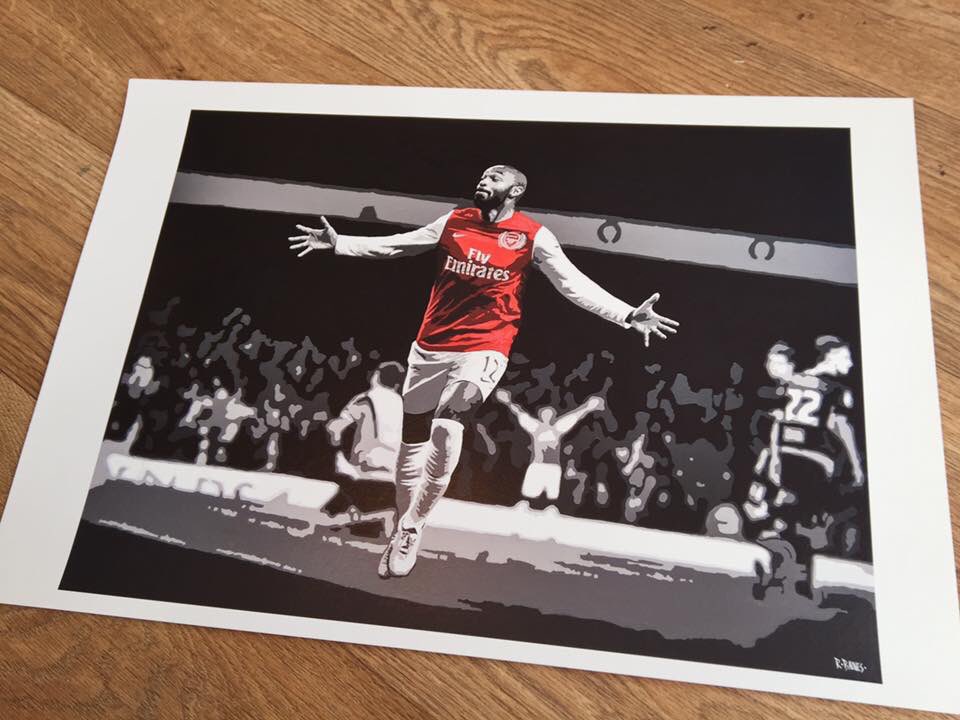 RossBainesArt's tweet image. To win an exclusive A3 art print of this Henry painting.
-Follow @RossBainesArt 
-Follow @TheArseneView 
-Retweet
Winner chosen 10pm tonight