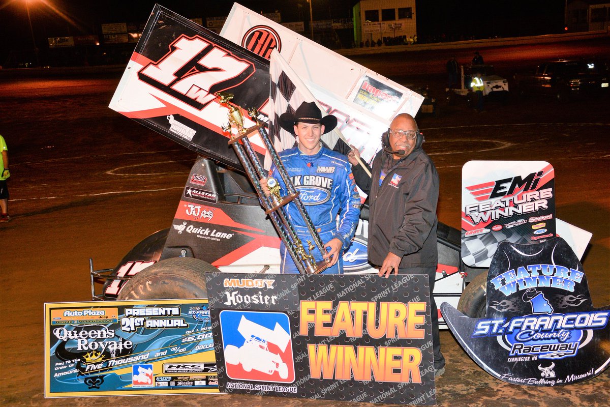 NSLSeries's tweet image. RECAP: @ShaneGolobic Captures #NSLSprints Queen’s Royale With Last-Lap Pass at @SFCRaceway nationalsprintleague.com/news/?i=42152